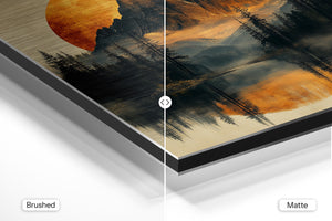 Serene Mountain Reflection