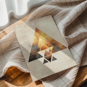 Geometric Golden Triangle