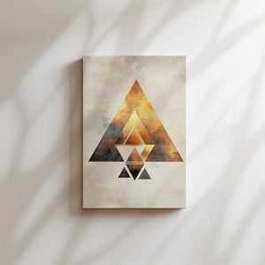 Geometric Golden Triangle
