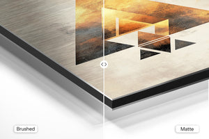 Geometric Golden Triangle