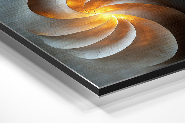 Radiant Shell Abstract