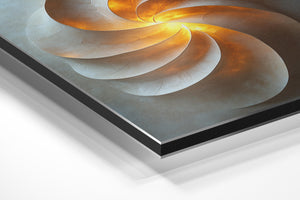 Radiant Shell Abstract