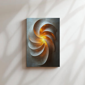 Radiant Shell Abstract