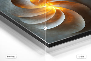 Radiant Shell Abstract