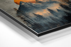 Orange Mountain Sunrise