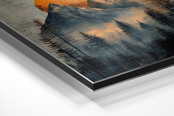 Orange Mountain Sunrise