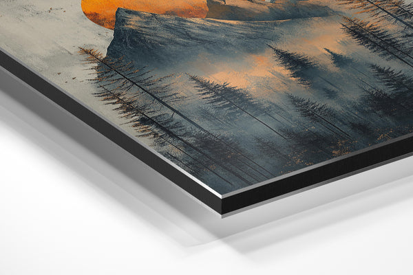 Orange Mountain Sunrise