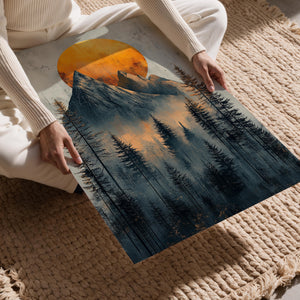 Orange Mountain Sunrise