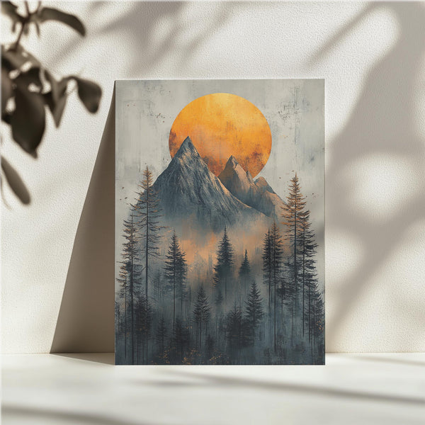 Orange Mountain Sunrise