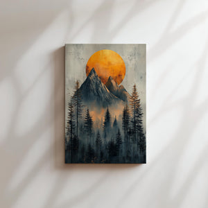 Orange Mountain Sunrise