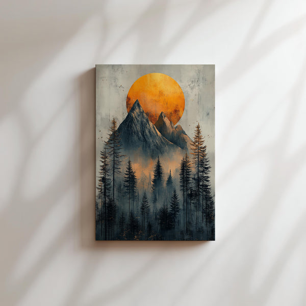 Orange Mountain Sunrise