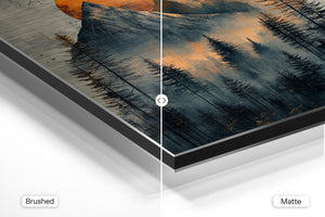 Orange Mountain Sunrise