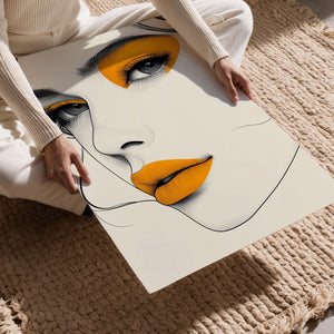 Vibrant Portrait Study