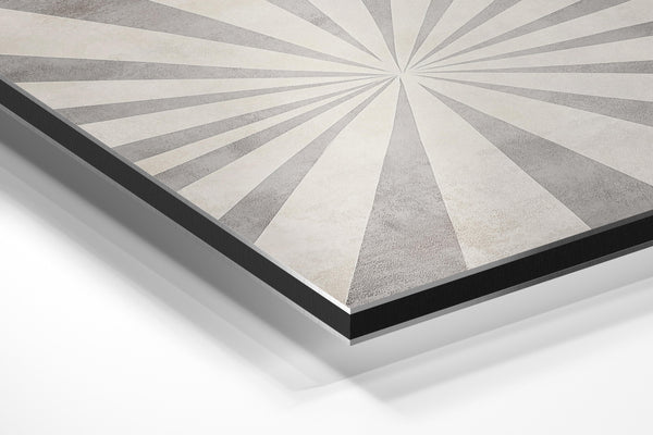 Radiant Sunburst Design