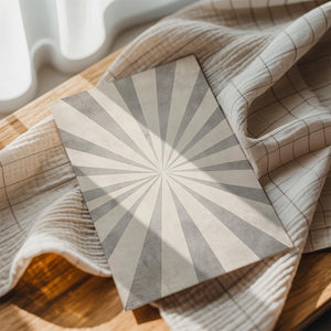 Radiant Sunburst Design