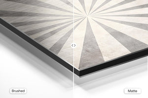 Radiant Sunburst Design