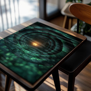 Glowing Spiral Depth