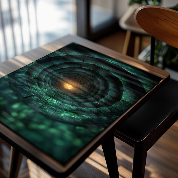 Glowing Spiral Depth