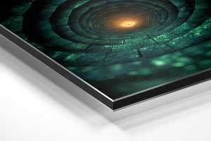 Glowing Spiral Depth