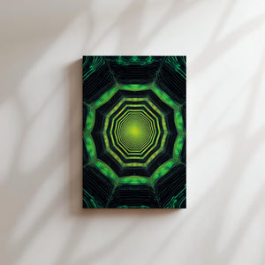 Green Hexagon Tunnel