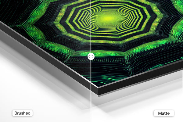 Green Hexagon Tunnel