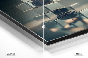 Metallic Cube Structure