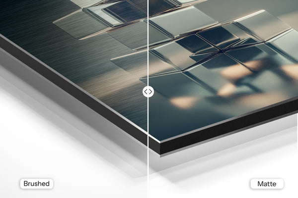 Metallic Cube Structure