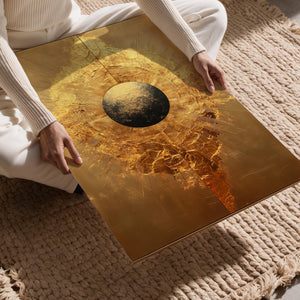 Radiant Gold Starburst