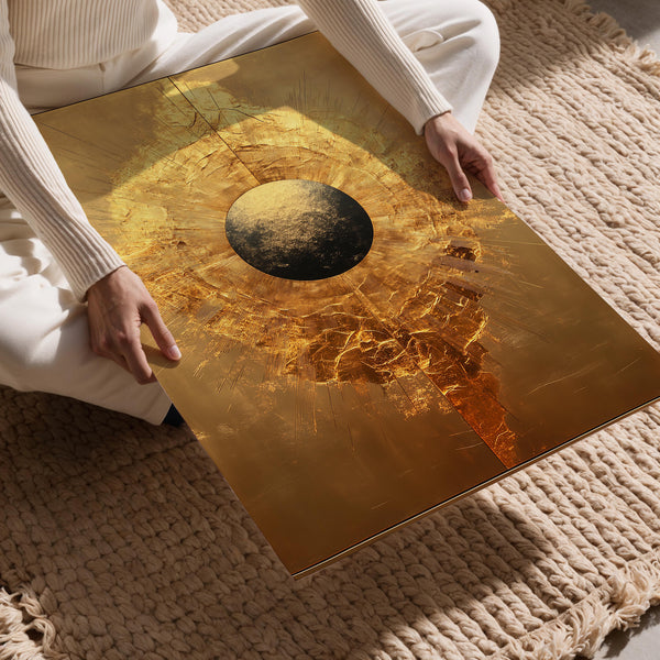 Radiant Gold Starburst