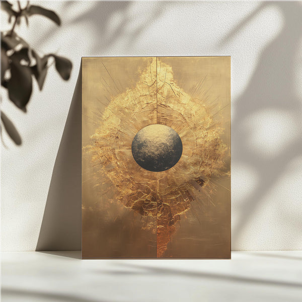 Radiant Gold Starburst