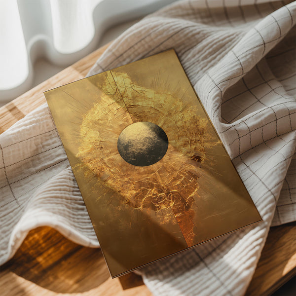 Radiant Gold Starburst