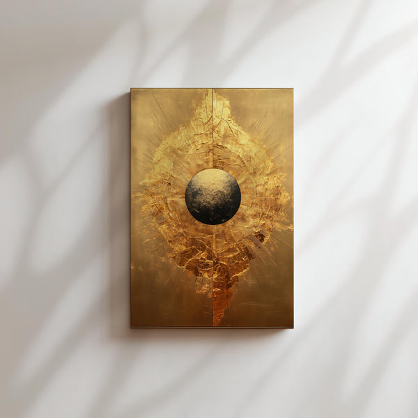 Radiant Gold Starburst