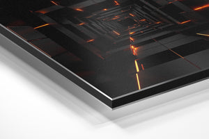 Glowing Infinite Tunnel