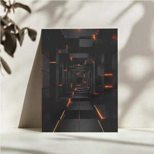 Glowing Infinite Tunnel