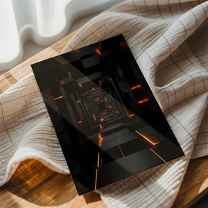 Glowing Infinite Tunnel