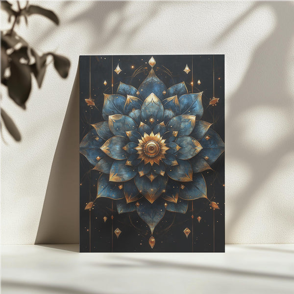 Celestial Blue Mandala