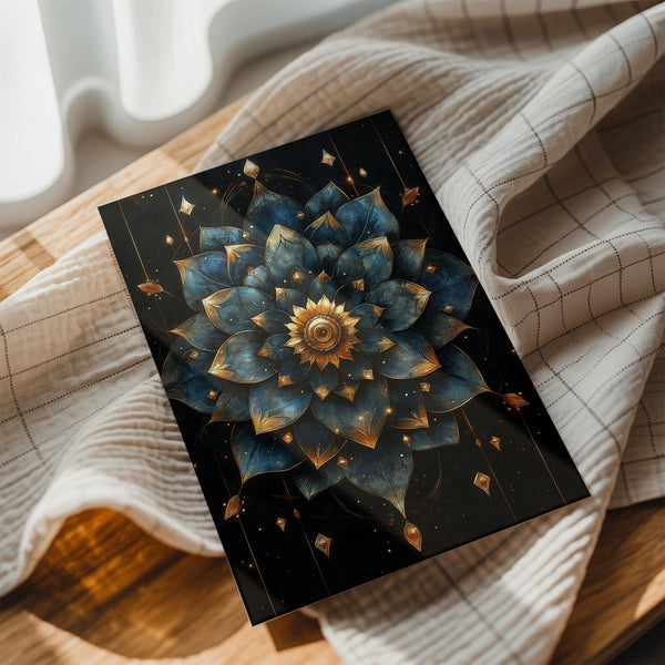 Celestial Blue Mandala