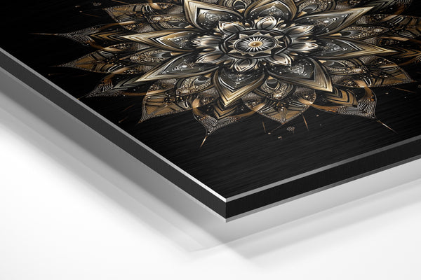 Golden Ornate Mandala