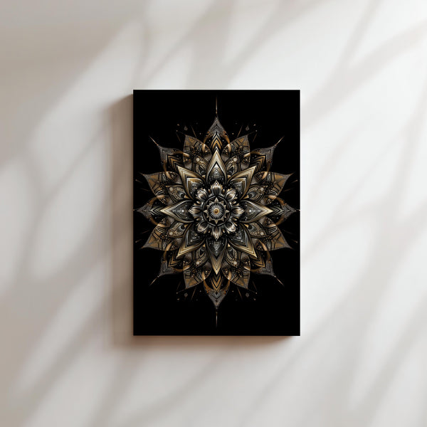 Golden Ornate Mandala