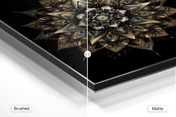 Golden Ornate Mandala