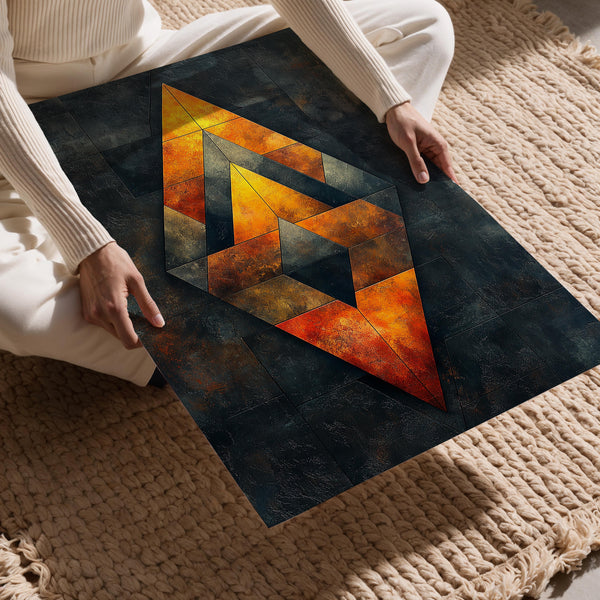 Geometric Golden Diamond