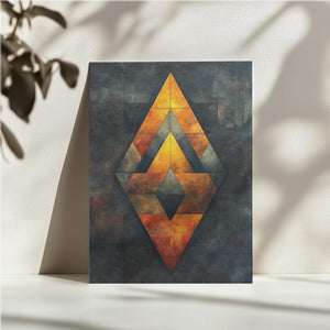 Geometric Golden Diamond