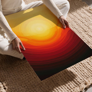 Abstract Sunrise Layers