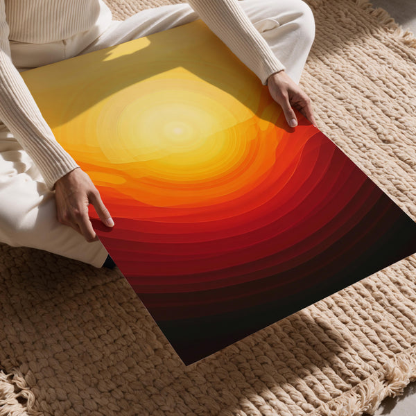 Abstract Sunrise Layers