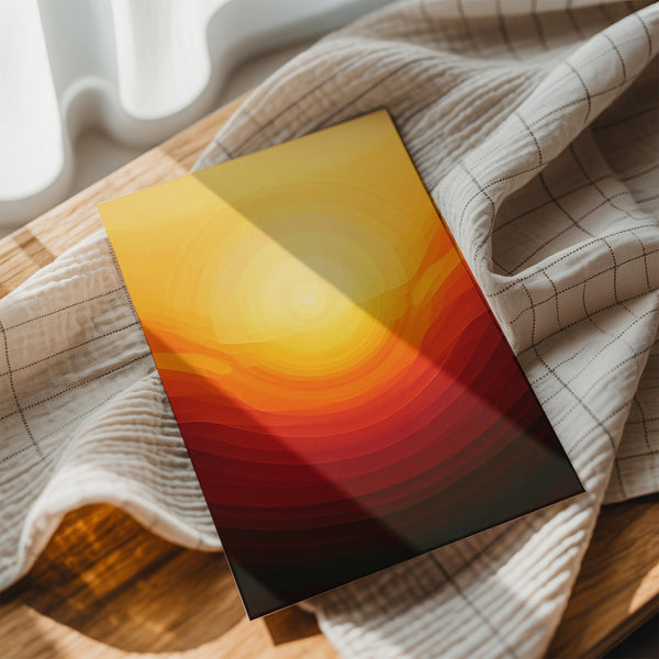 Abstract Sunrise Layers