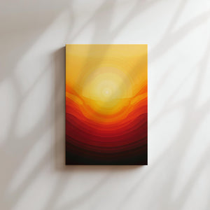 Abstract Sunrise Layers