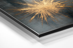 Radiant Golden Explosion