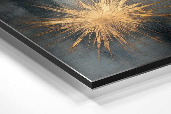 Radiant Golden Explosion