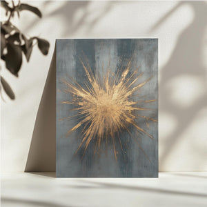 Radiant Golden Explosion