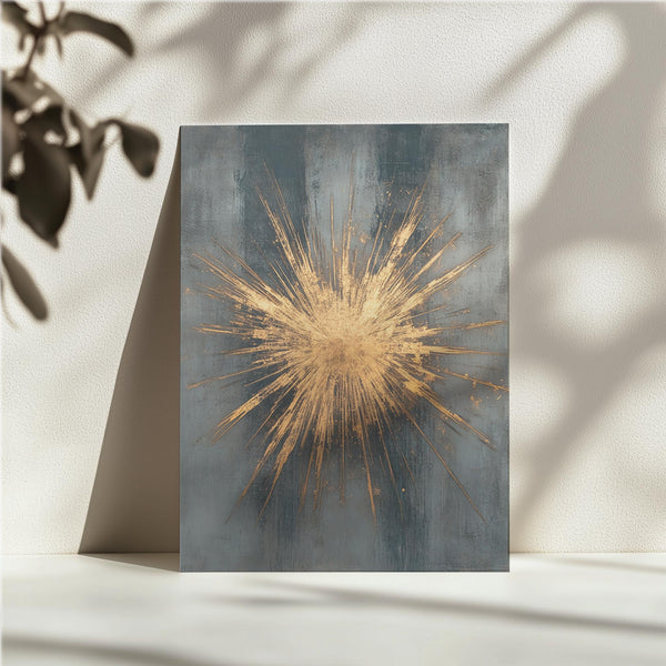 Radiant Golden Explosion